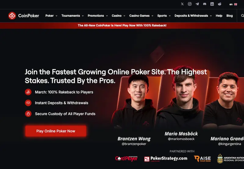 coinpoker home